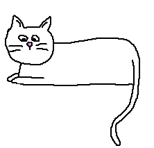 Friendly cat